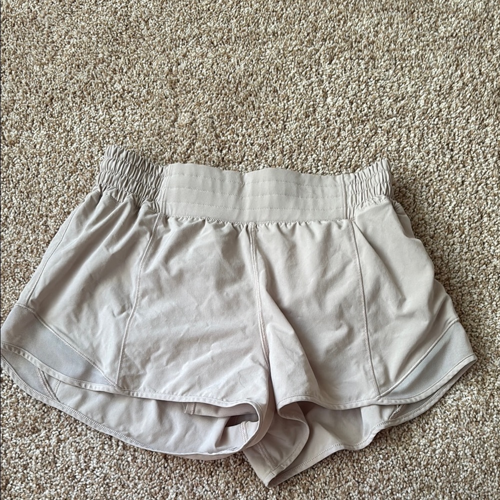 Women's Cream Shorts